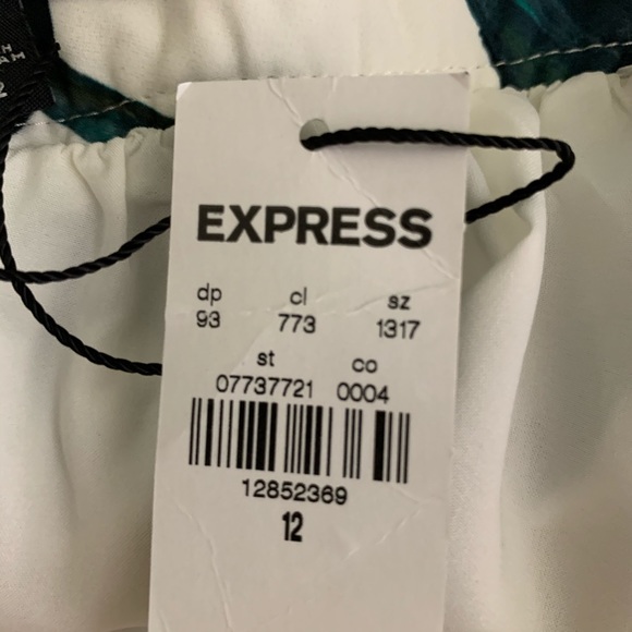 NWT Express Floral Skirt 12 #4840 - Picture 5 of 7